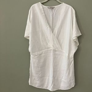 Athleta Swimsuit Coverup Linen Dress